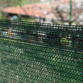 Rete Ombreggiante 6x7 Metri - Frangisole Verde Per Giardino, Terrazza E Esterno Con 90% Protezione Solare - Foto 10