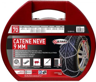 CATENE NEVE START 9 MILLIMETRI GRUPPO 70