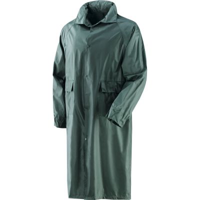 Cappotto in poliestere, spalmato internamente in PVC VERDE XXL