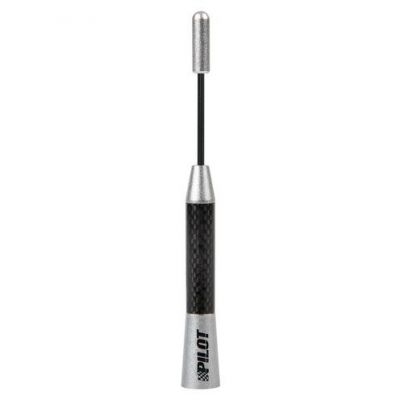 Stelo antenna in alluminio e vera fibra di carbonio Carbon-3 151 mm