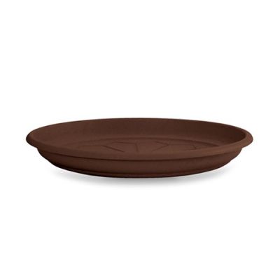 Sottovaso vaso da giardino Naxos 18 cm per vaso da 20 cm bronzo 