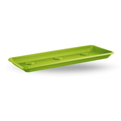 Sottofioriera sottovaso Anthea 50 cm verde anice in plastica per vaso da giardino