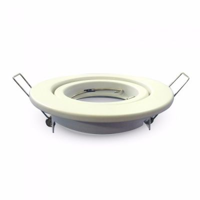 PORTA FARETTI LED SPOTLIGHTS FITTING VT-7227 bianco