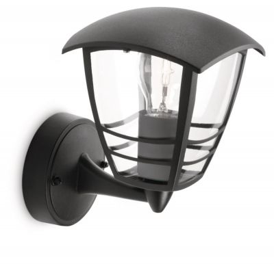 Philips Lampada da Parete da Esterno Lanterna Up Alluminio nero Classe di efficienza energetica A