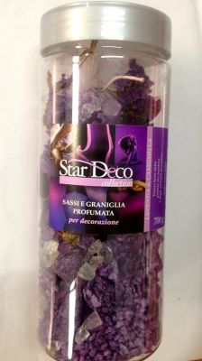SASSI PIU GRANIGLIA PROFUMATA PER DECORAZIONI 700G