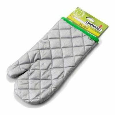 Guanto termico per Barbecue argento teflonato Ompagrill
