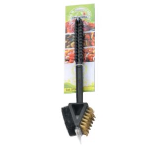 Spazzola per griglia barbecue double-face 36cm 