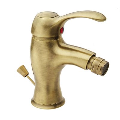 Miscelatore per bidet  Distri monocomando in vecchio ottone 