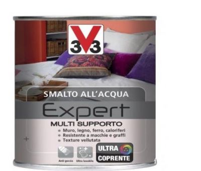 Smalto multisupporto V33 500ML ARANCIONE smalti all’acqua da interno 