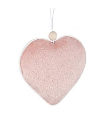 Pendente soledad cuore rosa Bizzotto morbido 10 cm
