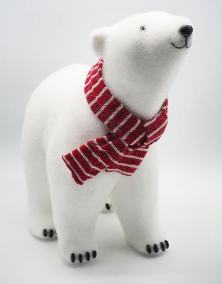 Orso polare bianco cm 28x31x19