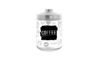 Barattolo contenitore cucina caffè decorazione lavagna 800ml