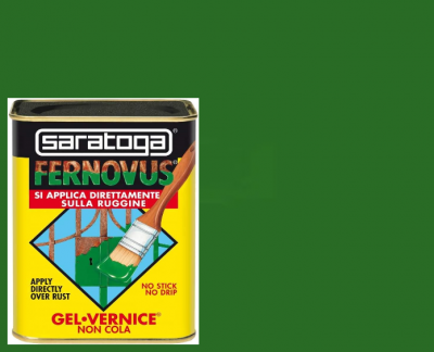 Vernice Gel antiruggine Fernovus 750ml Verde satinato Saratoga 