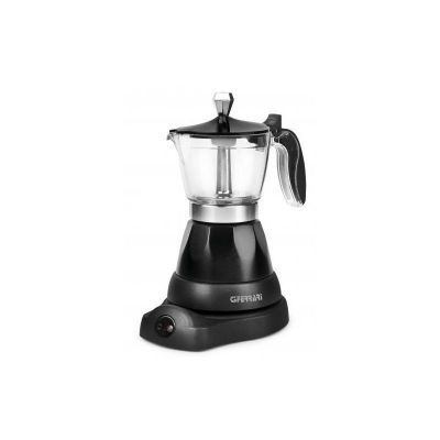 Moka elettrica caffettiera 1-3 tazze G3 Ferrari nero in alluminio 