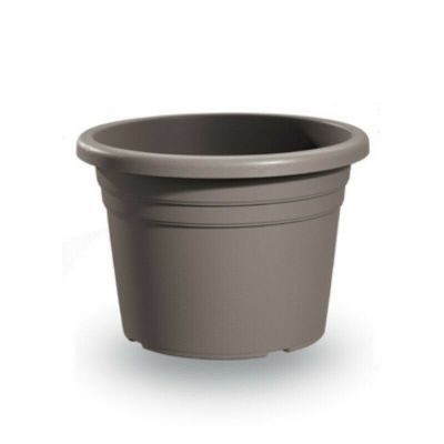 Vaso in plastica cilindro vari colori e misure arredo giardino piante fiori 
