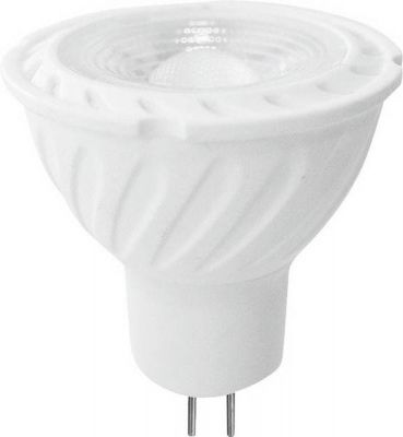 v-tac pro vt-257 Faretto led chip ripple plastic  (mr16) 6,5w 12v 110° 6400k