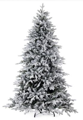 Albero di Natale Livigno Innevato H 240 Cm 4.553 Rami Bizzotto 