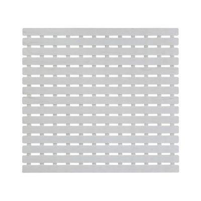 Pedana doccia bianco antiscivolo in plastica 54x54 cm