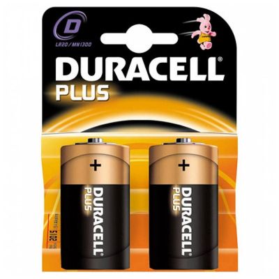 Duracell Plus MN1300-X2 - Batteria 2 x D Alcalina