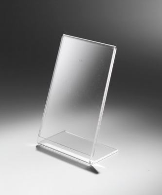 PORTA FOTO PIEGATO IN PLEXIGLASS
