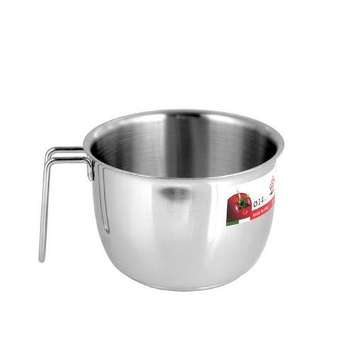 tutto per la cucina bollilatte , tisane , acqua in acciaio inox 14 cm