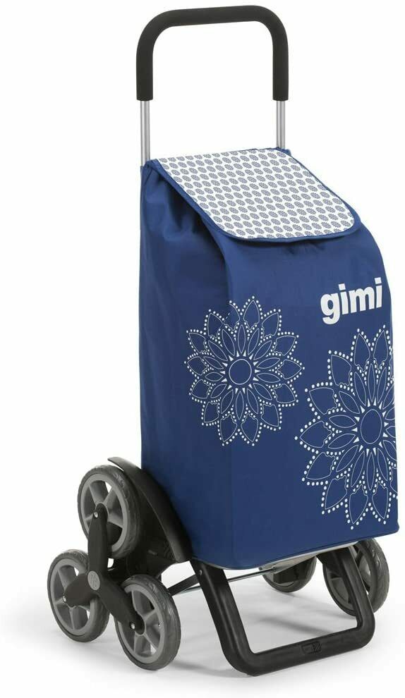 Carrello spesa gimi sistema 3+3 ruote portata 30 Kg