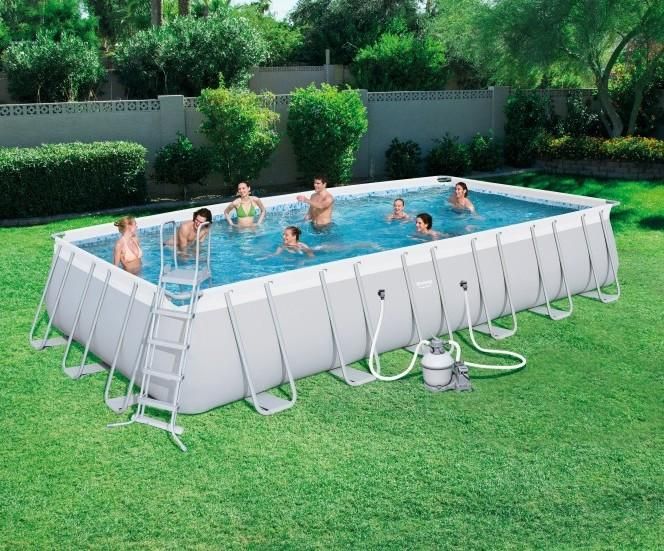 Piscina Bestway 56475 misura 732x366x132 power steel frame | VitalBrico