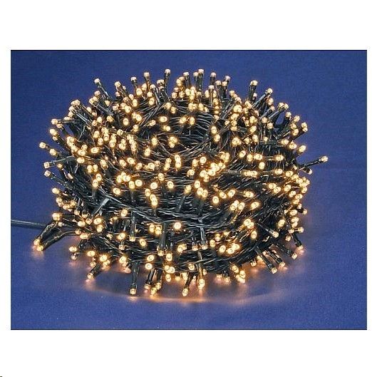 Luci di natale a catena 2200 led luce bianco caldo per esterno