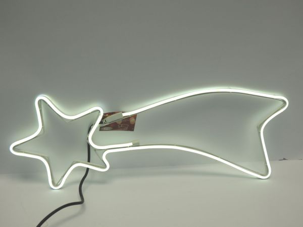 Stella cometa 68x29cm 216 led bianco freddo