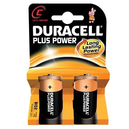 Duracell Plus Power MN1400 - Batteria 2 x C Alcalina