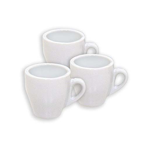 Servizio Caffè senza Piattino Pera Porcellana Bianco 6 Unità