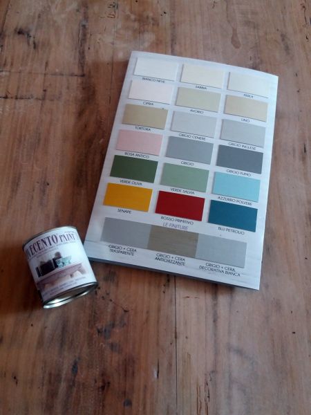 Novecento pittura gessosa opaca shabby chic paint grigio 125ml