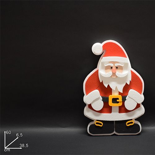 Babbo Natale In Polistirolo H60cm