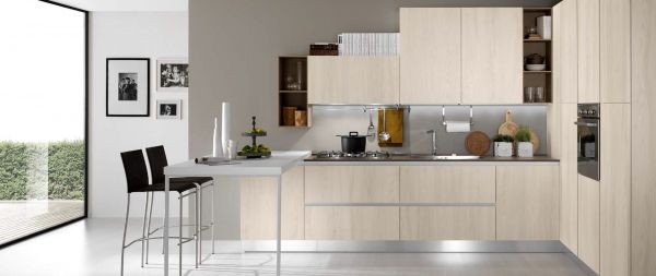 CUCINA CIELO- cucina bloccata:2,55 mt 2,16h