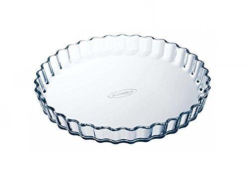 Stampo per Crostata Vetro Diametro 27 cm Trasparente