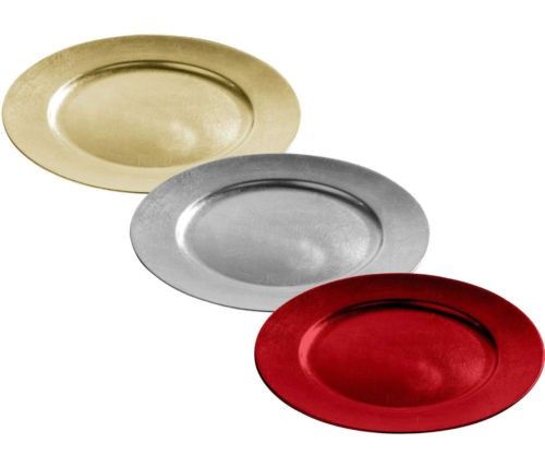 SOTTOPIATTO NATALIZIO ROSSO 33CM