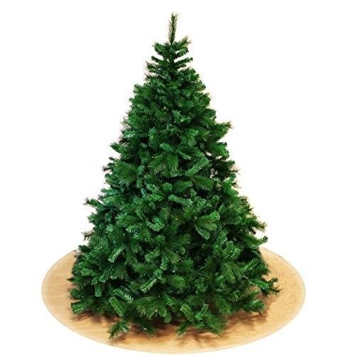 Albero di Natale abete verde 150 cm Monte Rosa rami a stella molto folto