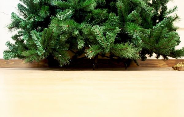 Albero di Natale Monte Rosa abete verde  240 cm con 2535 rami a stella