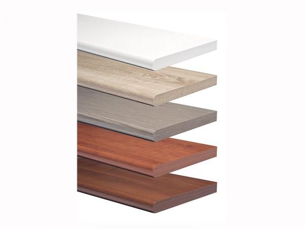 kitmel mensole squadrate melaminiche bianche 18x800x300 mm