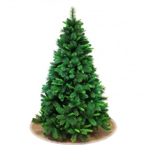 Albero di Natale abete verde Kentucky 210 cm folto effetto realistico 1191 rami
