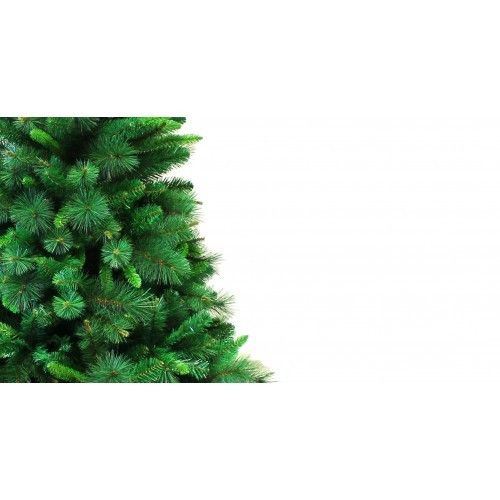 Albero di Natale abete verde Kentucky 210 cm folto effetto realistico 1191 rami