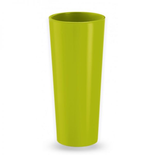 VASO DA GIARDINO DA ESTERNO CACHE-POT ROTONDO ALTO GENESIS GIALLO LUCIDO