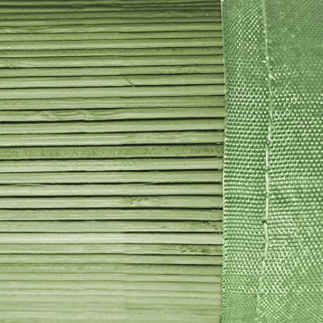 VERDELOOK Oceania tapparella in cannette di bambù Sottile 60x230 cm  Verde