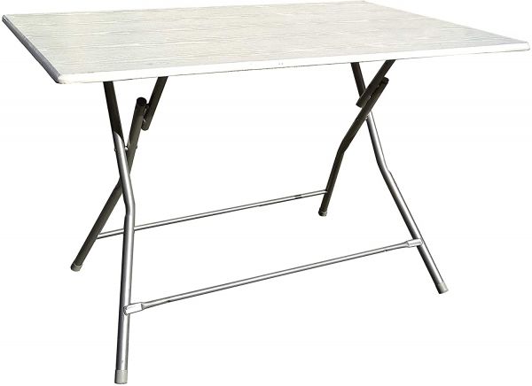 TAVOLO BINGO 120 X 80 X 75 H bianco 