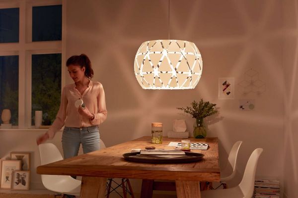 LAMPADA A SOSPENSIONE PENDENTE PHILIPS SANDALWOOD BIANCO