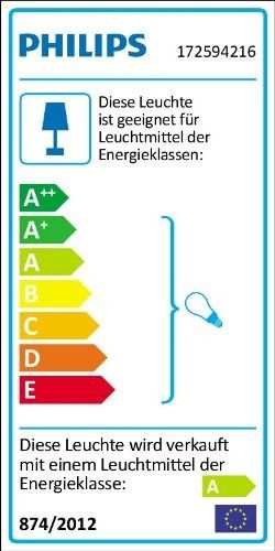 PHILIPS APPLIQUE IN ALLUMINIO COLOR BRONZO