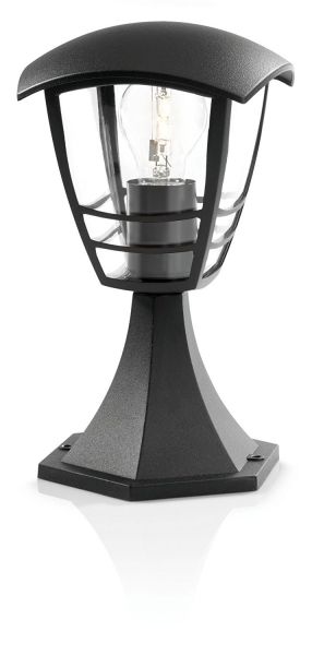 Philips Palo per Esterno Altezza 30 cm Alluminio Nero Classe di efficienza energetica A