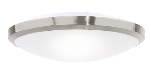 EGLO lampada da soffitto metallo E27 bianco Classe di efficienza energetica D