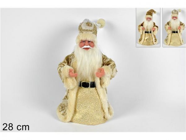 Babbo Natale mantello giacca Dorato personaggi natalizi