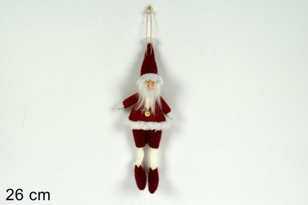 Babbo Natale Tessuto Appendino